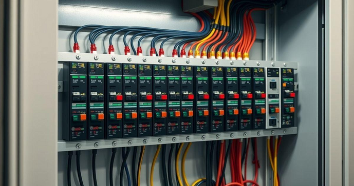 Montagem de painéis de comandos elétricos para eficiência máxima